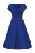 Swing Dress, BEVERLY Royal Blue (952)