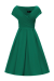 Swing Dress, BEVERLY Emerald (952)