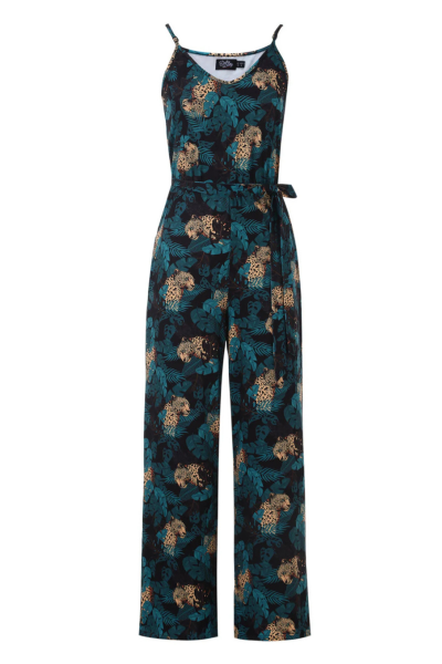 Jumpsuit, BRIGITTE Black Cheetah (JS8)
