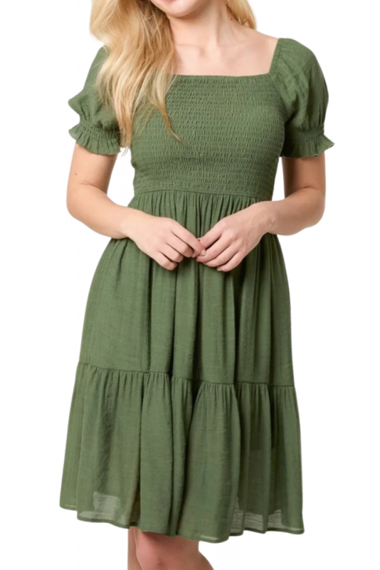 Dress, VINTAGE STORIES Khaki