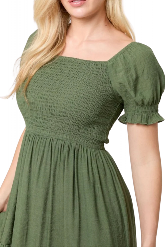 Dress, VINTAGE STORIES Khaki