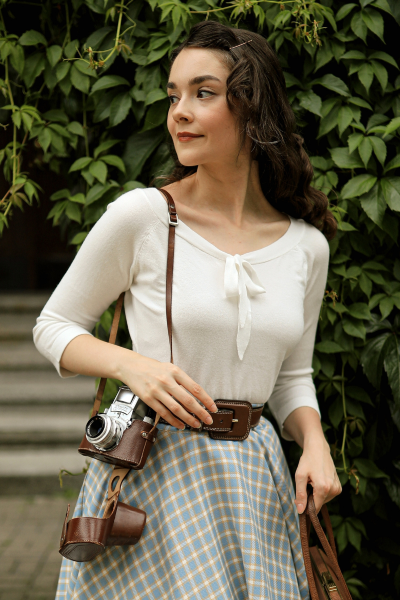 Knitted Top, PRETTY ILLUSION Offwhite