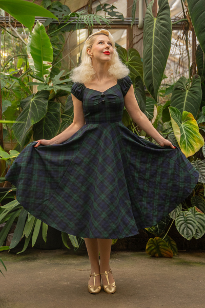 Swing Dress, JUDITH Tartan (824)