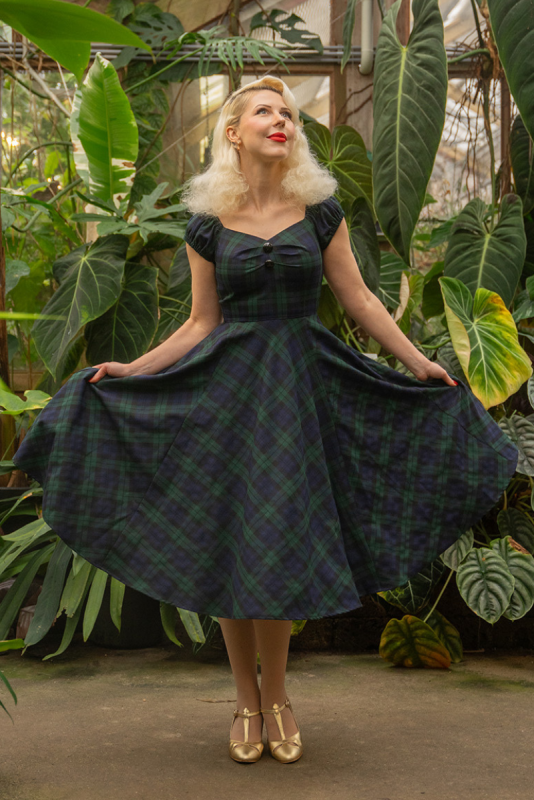 Swing Dress, JUDITH Tartan (824)