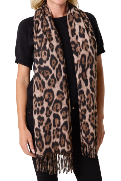 Scarf, SOFT Leopard