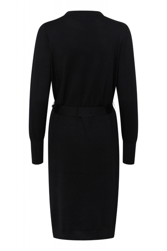 Knitted Dress, LIZZA Black