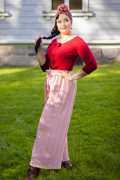 Pants, PLISSE Rose