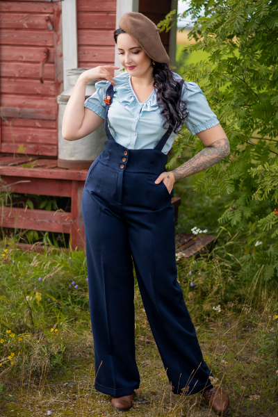 Trousers, HER FAVOURITES Navy (31111) 