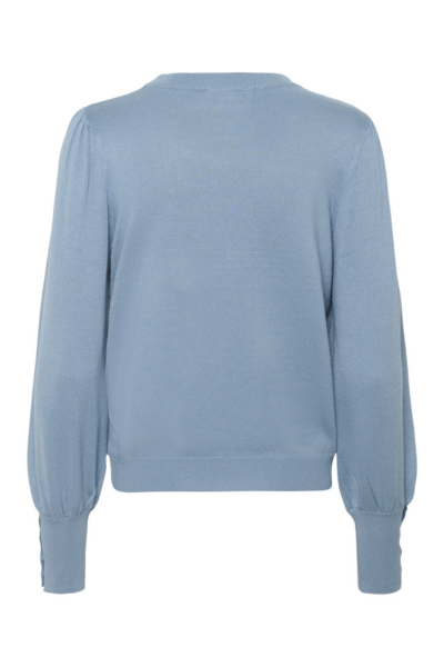 Knitted Top, LIZZA Dusty Blue