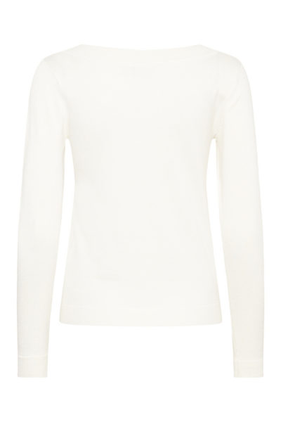 Knitted Top, LIZZA Boat Chalk