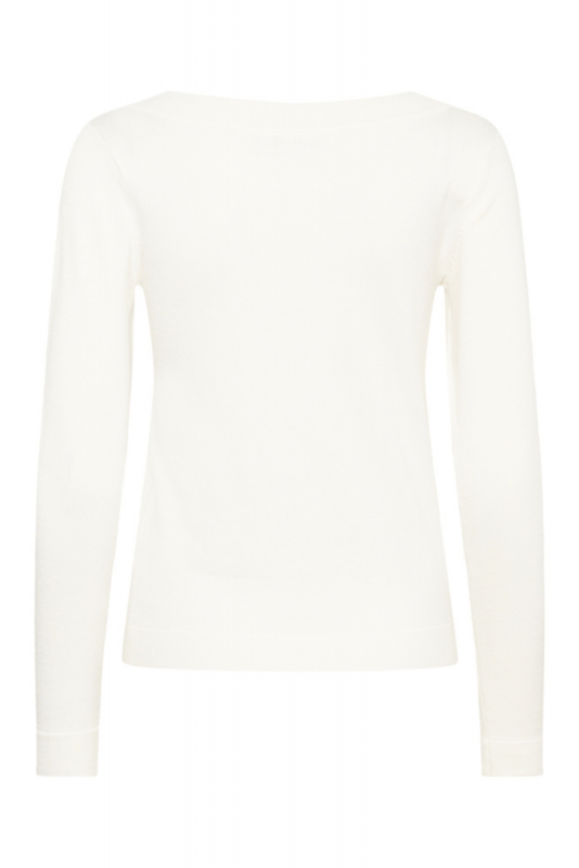 Knitted Top, LIZZA Boat Chalk