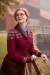 EMMY Cardigan, Fair Isle Maroon