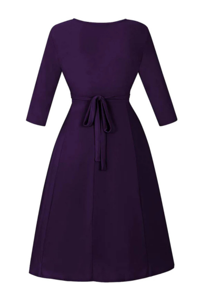 Swing Dress, LYRA Damson LS