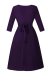 Swing Dress, LYRA Damson LS