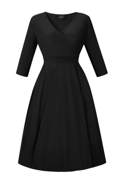 Swing Dress, LYRA Black LS
