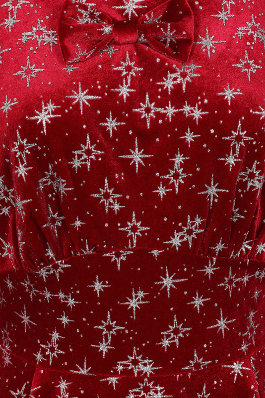 Swing Dress, PARIS Sparkle Red (758)
