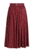 Skirt, ESTELLE Polkadot Burgundy