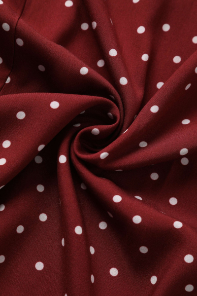 Skirt, ESTELLE Polkadot Burgundy