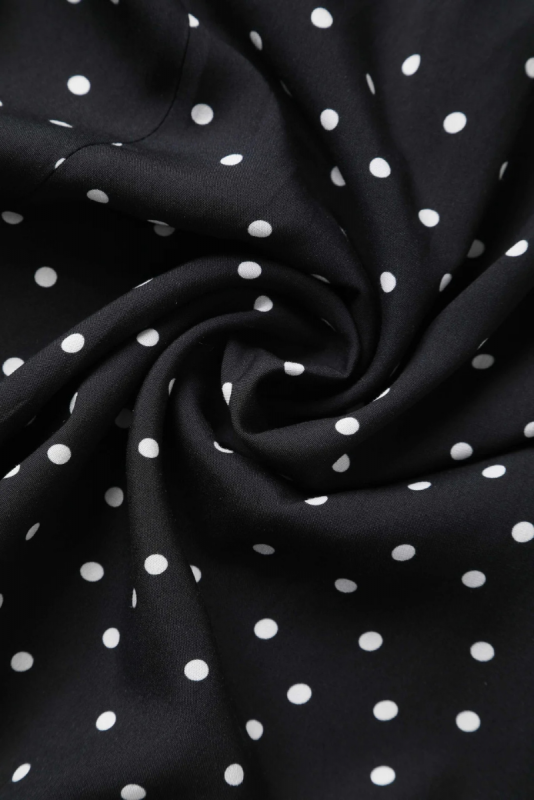 Skirt, ESTELLE Polkadot Black