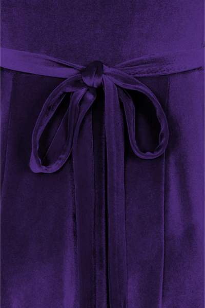 Maxi Dress, LYRA Velvet Purple