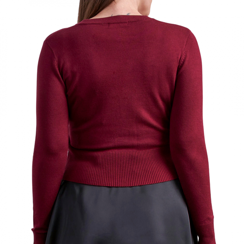 Cardigan, NARA Rose Burgundy (21269)