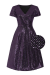 Swing Dress, LYRA Disco Ball Purple