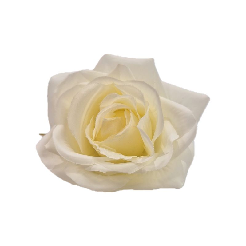 Hair Flower, ROSE Ivory