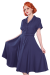Swing Dress, CHRISTINE Navy