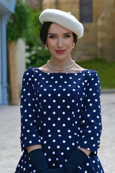 Swing Dress, BLAKELY POLKADOT (839)