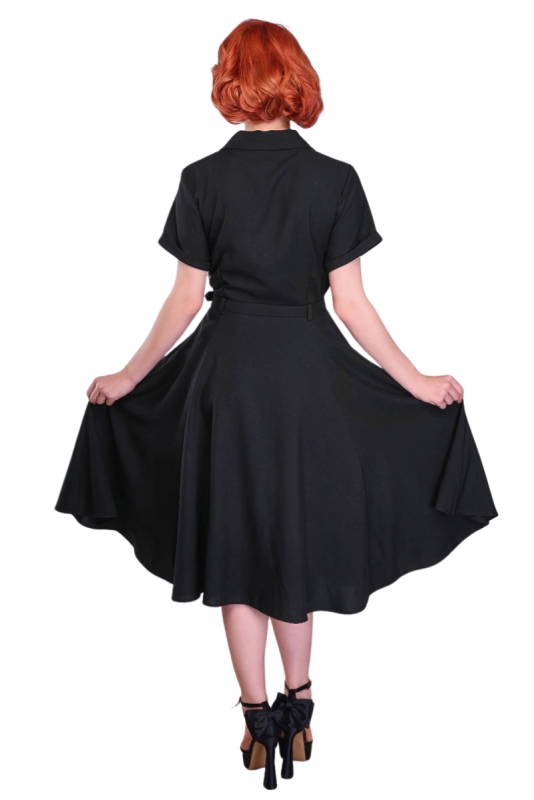 Swing Dress, CHRISTINE Black