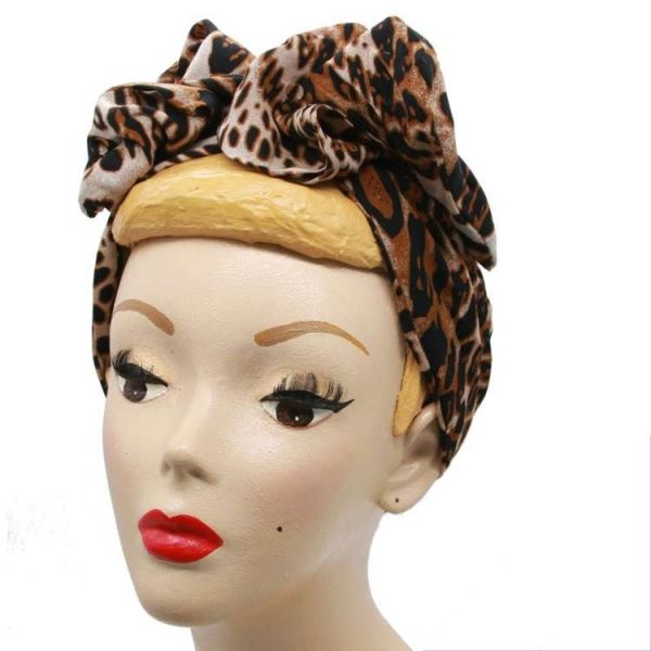 Hair Band, EASY Turban Leopard