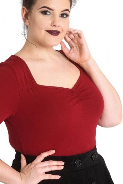 Paita, PHILIPPA Viininpunainen (60155)