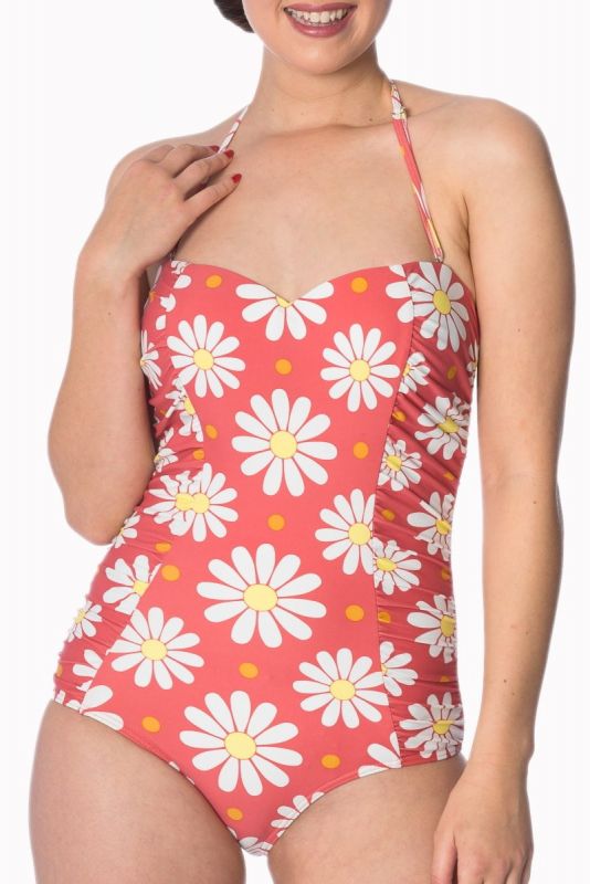 Swimsuit, DAISY Coral (1696)