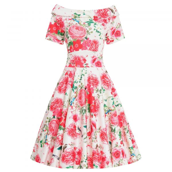 Kellomekko, DARLENE Vintage Peony (333)