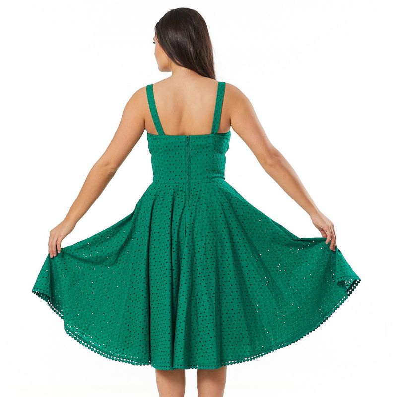 Swing Dress, VALERIE Green (2130)