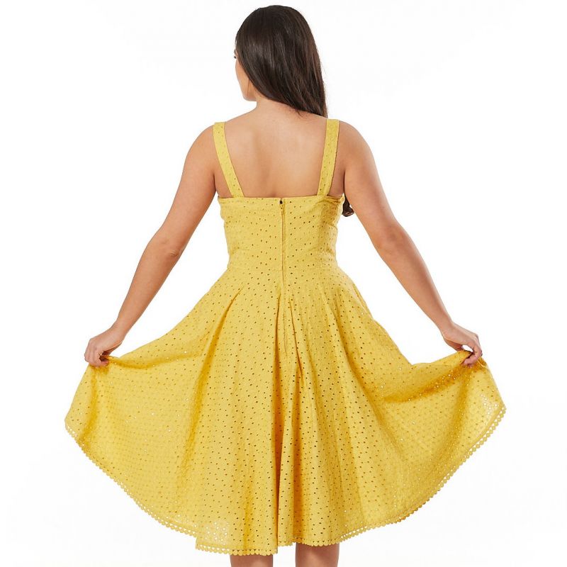 Swing Dress, VALERIE Yellow (2130)