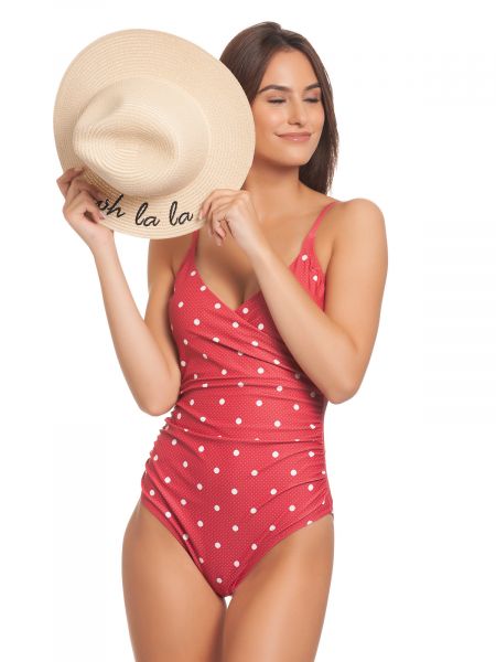 Swimsuit, MARIA Red Polkadot
