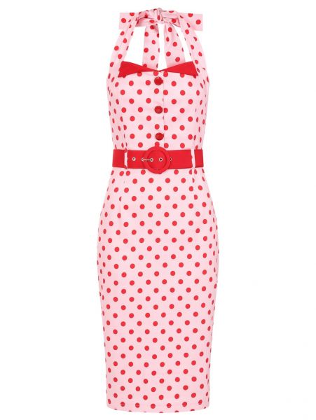 Pencil Dress, WANDA Polka Dot