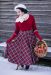 Swing Skirt, TARTAN Burgundy (25380) 