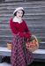 Swing Skirt, TARTAN Burgundy (25380) 