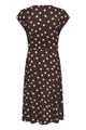 Mekko, KAFFE Bella Polkadot Ruskea