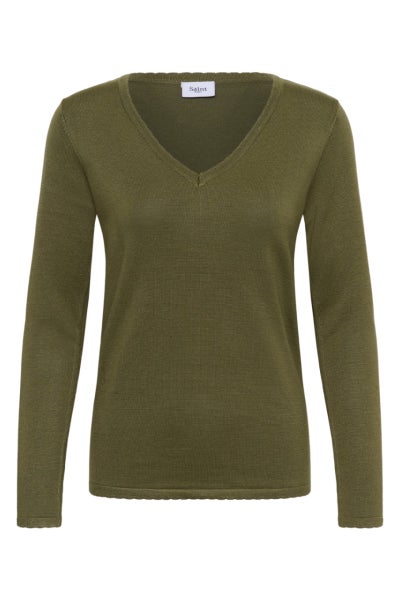Neulepusero, MILA V-neck Leaf