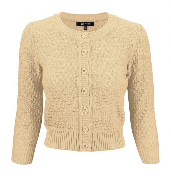 MAK Neuletakki, Pat 50s Taupe PLUS