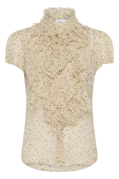 R&ouml;yhel&ouml;pusero, LILJA Creme Dots