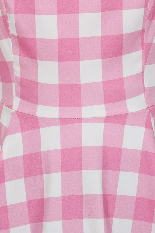 Kellomekko, PINK MEADOW CHECK (885)