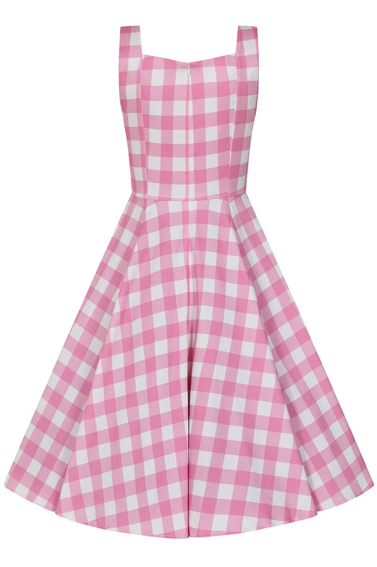 Kellomekko, PINK MEADOW CHECK (885)