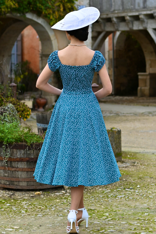 Kellomekko, LILA POLKADOT (901)