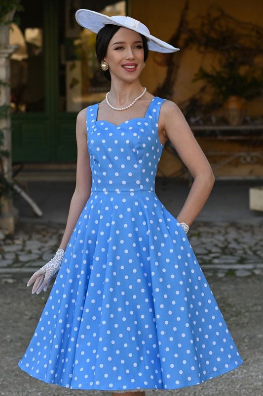 Kellomekko, MARLENE POLKADOT (900)