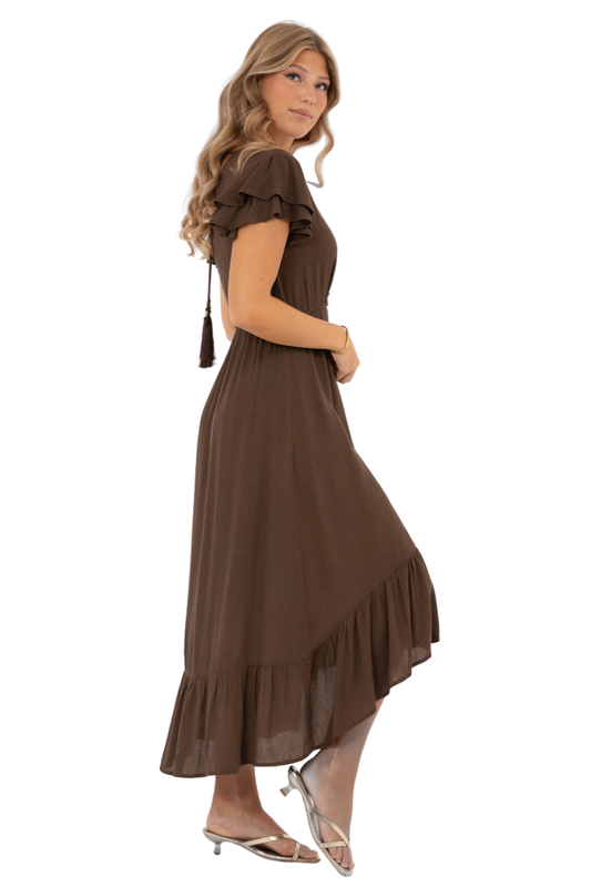 Mekko, Capri Collection JANE Ruskea