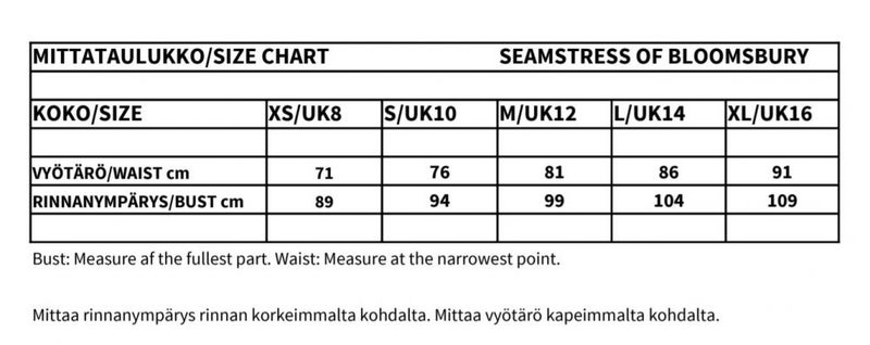 Pusero, SEAMSTRESS OF BLOOMSBURY Judy Ivory